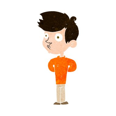 çizgi film çocuk bakıyor