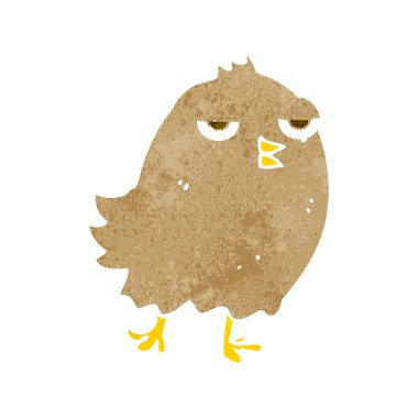 komik karikatür kuş