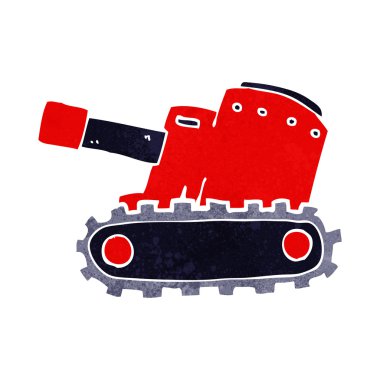 cartooon askeri tank