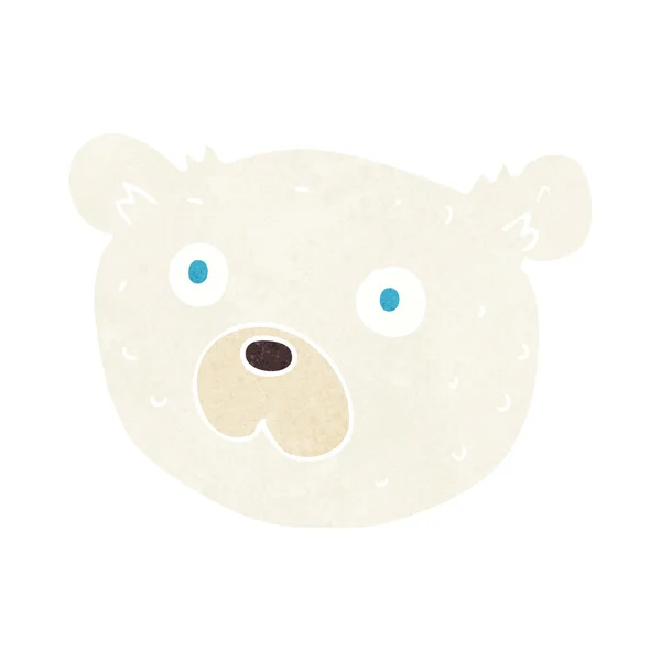 Urso polar dos desenhos animados — Vetor de Stock