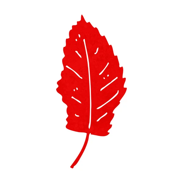 Tecknad blad symbol — Stock vektor