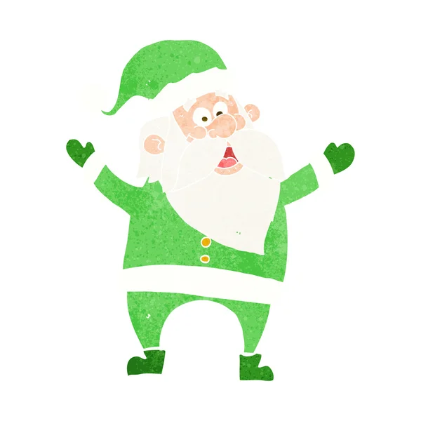 Dibujos animados Santa Claus — Vector de stock