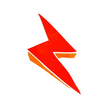 çizgi film yıldırım sembolü