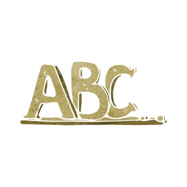 ABC harfleri cartoon