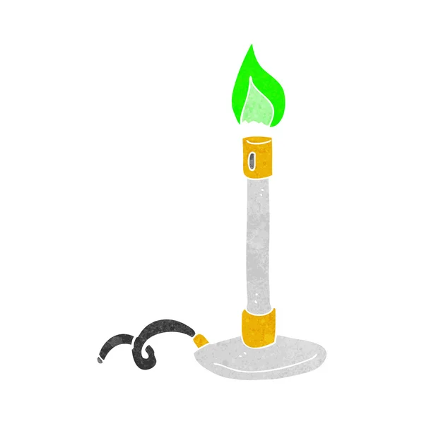 Cartoon bunsen burner — Stock Vector