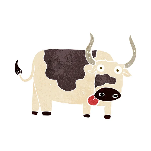 Cartoon stier — Stockvector