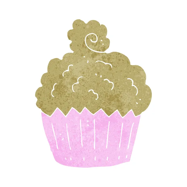 Cupcake de bande dessinée — Image vectorielle