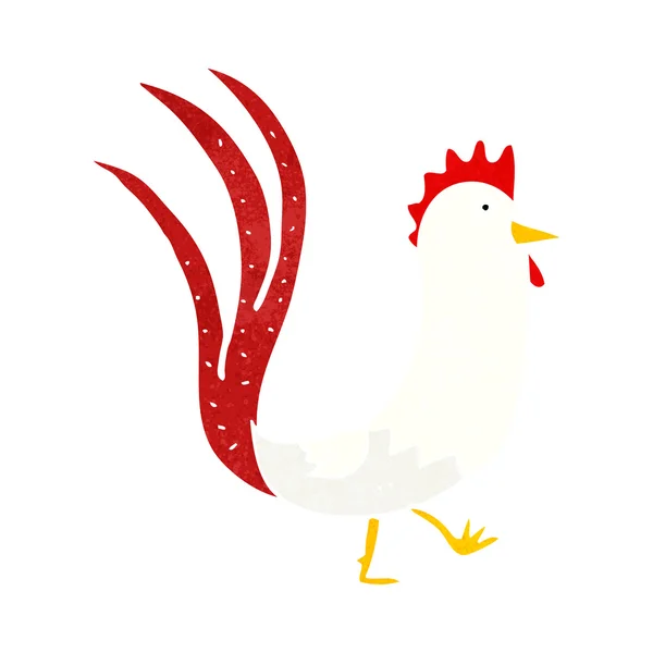 Cartoon cockerel — Stock Vector