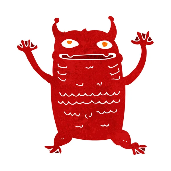 Cartoon kleine monster — Stockvector