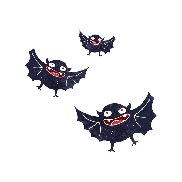 Chauves-souris vampire dessin animé — Image vectorielle