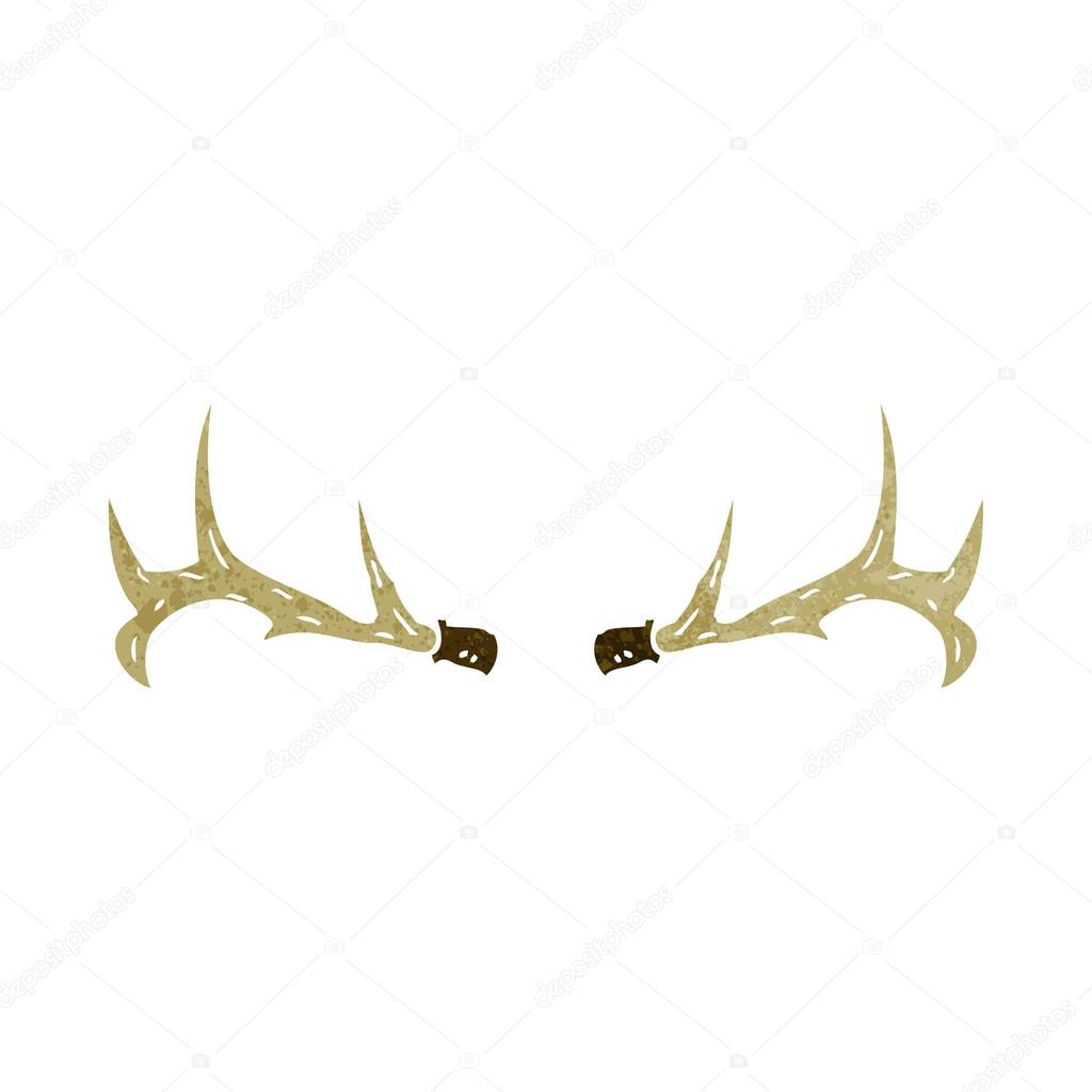 Cartoon antlers Stock Illustration by ©lineartestpilot 44592403