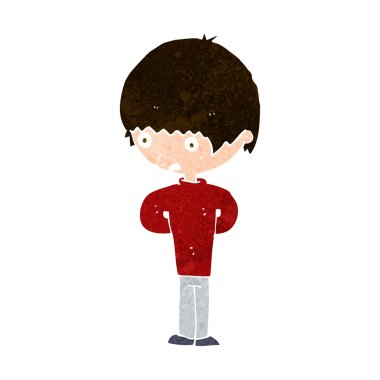 gergin çocuk çizgi film