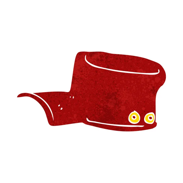 Cappello uniforme cartone animato — Vettoriale Stock