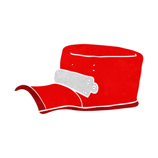 Dibujos animados uniforme gorra — Vector de stock