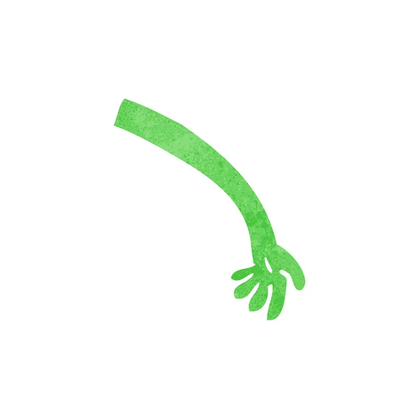 Cartoon monster arm — Stockvector