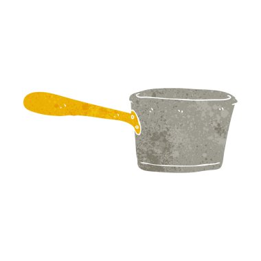 karikatür mutfak pan