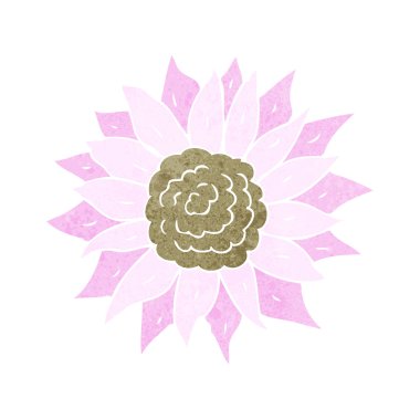 karikatür ayçiçeği