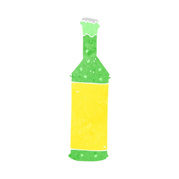 Cartoon koolzuurhoudende dranken fles — Stockvector