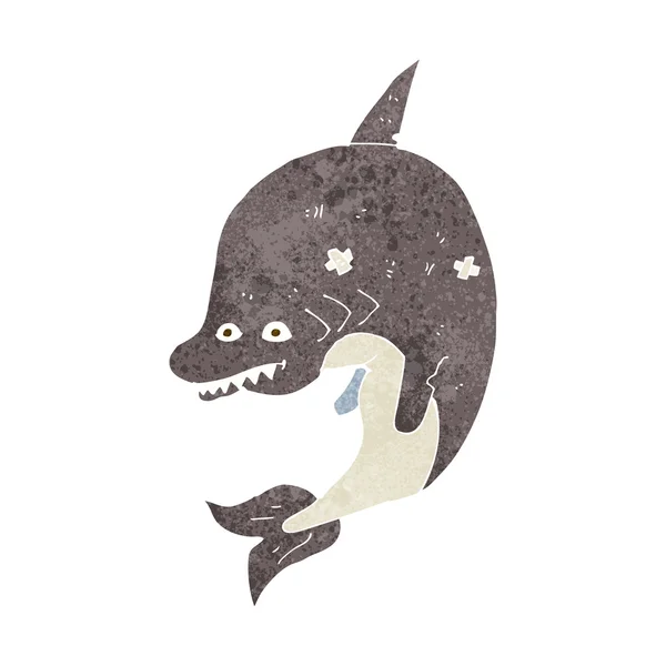 Cartoon shark — Stock Vector