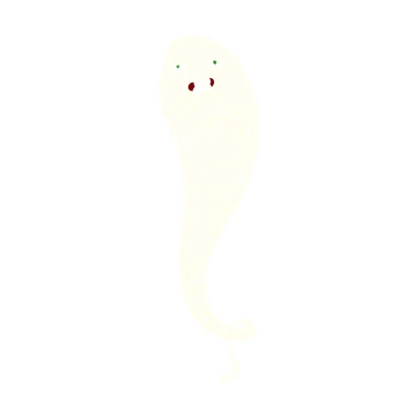 Spooky ghost мультфільм — стоковий вектор