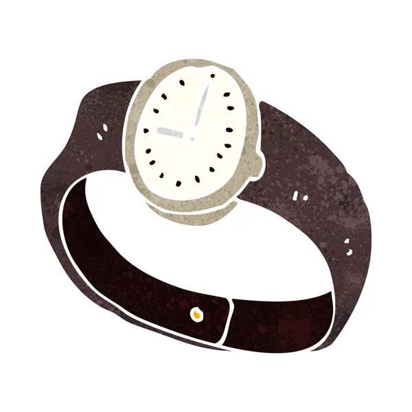 Reloj de muñeca de dibujos animados — Vector de stock