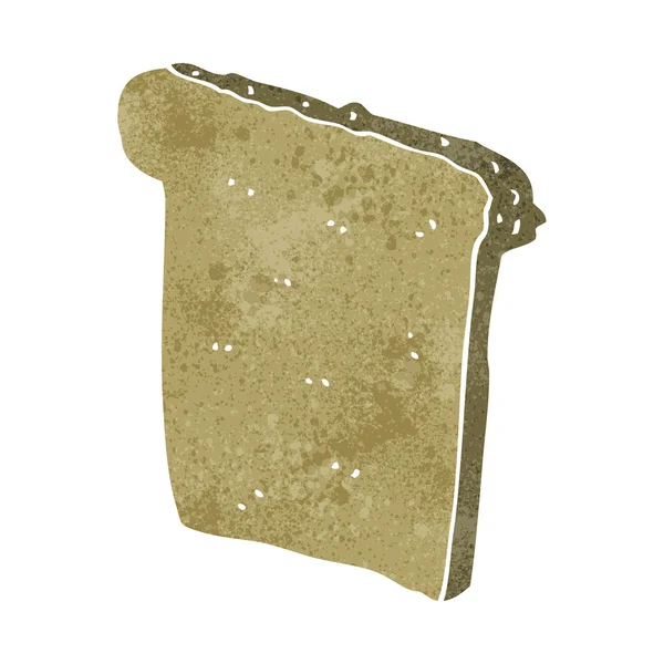 Мультяшный кусок хлеба — стоковый вектор