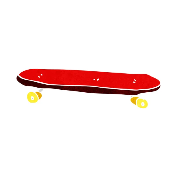 Skateboard dessin animé — Image vectorielle