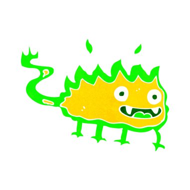 çizgi film küçük ateş şeytanı