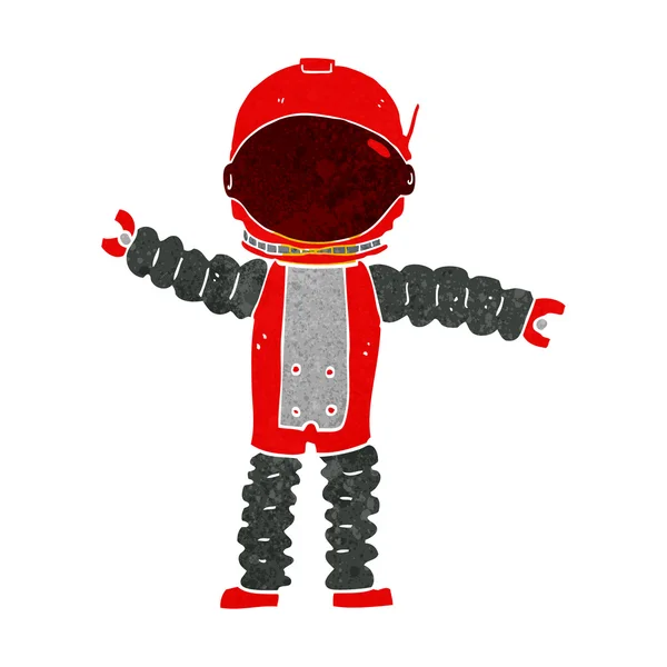 Cartoon Astronaut — Stockvector