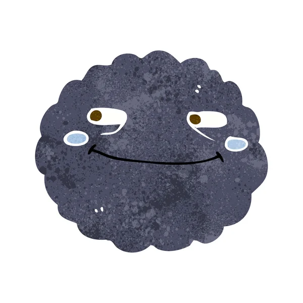 Dibujos animados nube de lluvia feliz — Archivo Imágenes Vectoriales