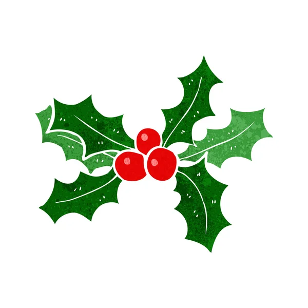 Kreslený holly — Stockový vektor