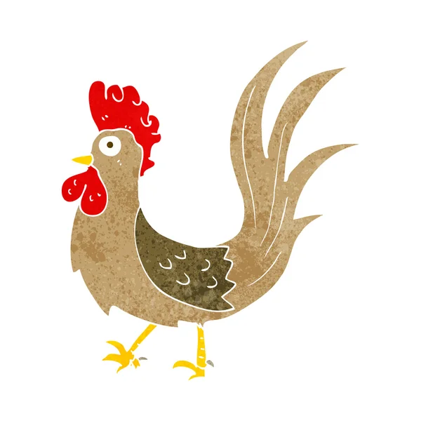 Cartoon cockerel — Stockvector