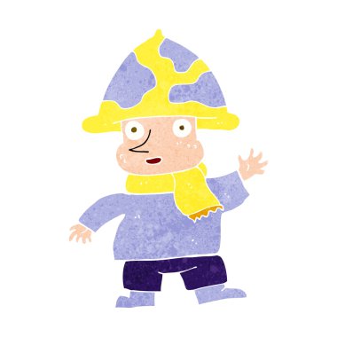 karikatür mantar adam