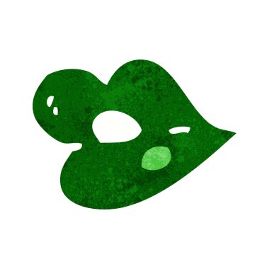 Cadılar Bayramı dudakları cartoon