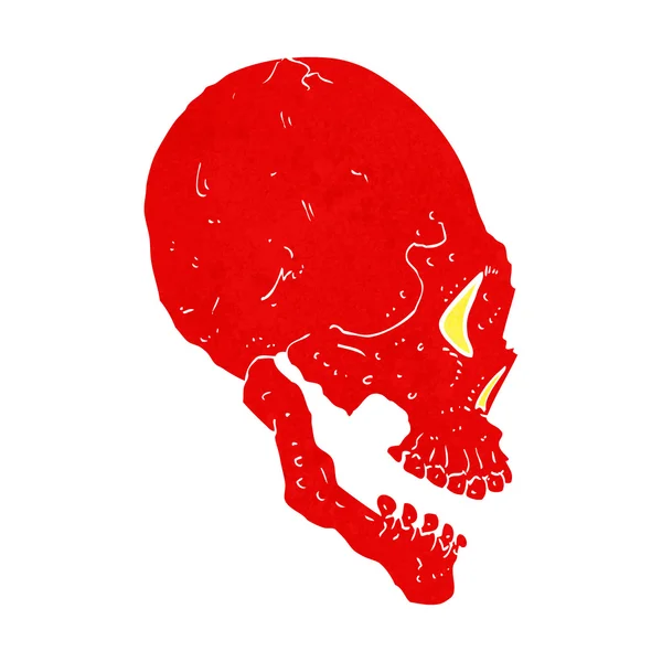 Red skull örnek — Stok Vektör