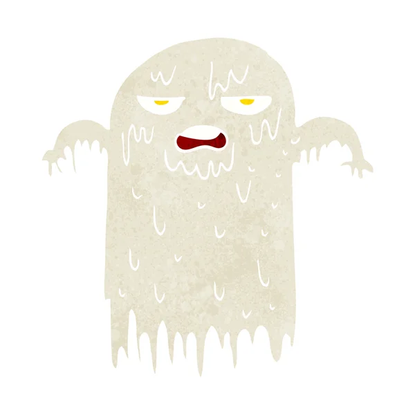 Fantasma viscoso de dibujos animados — Vector de stock