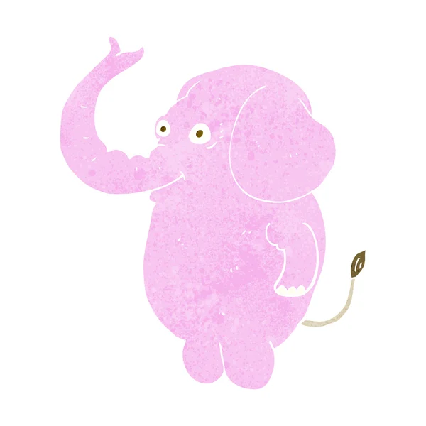 Cartoon grappige olifant — Stockvector