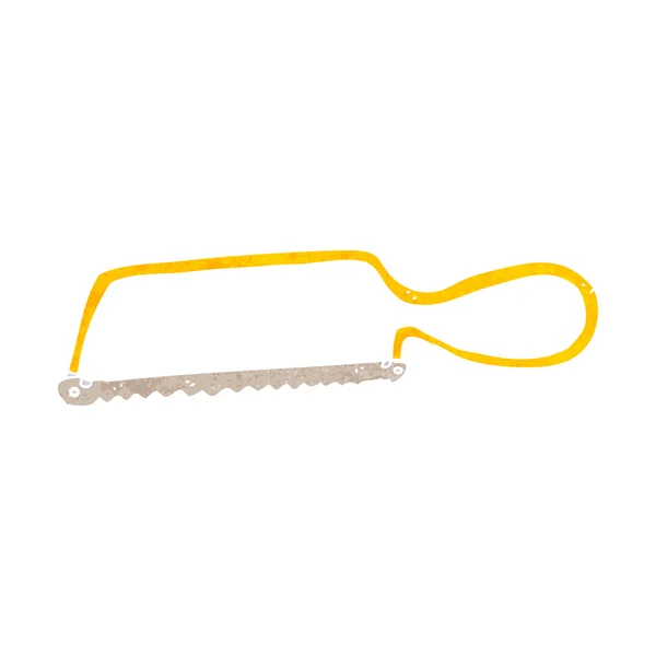 Desene animate hacksaw — Vector de stoc