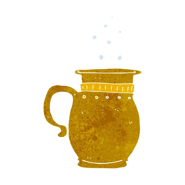 Tanque de cerveza de dibujos animados — Vector de stock