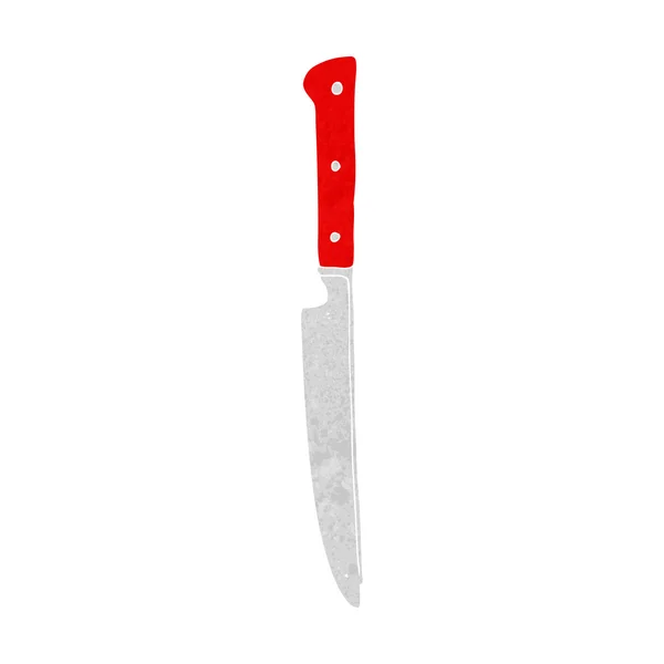 Мультфільм кухонним ножем — стоковий вектор