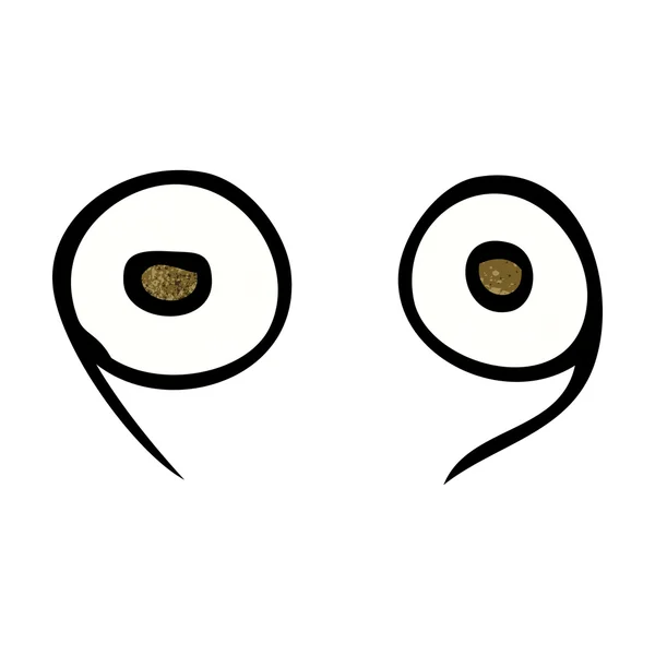 Карикатурные глаза — стоковый вектор