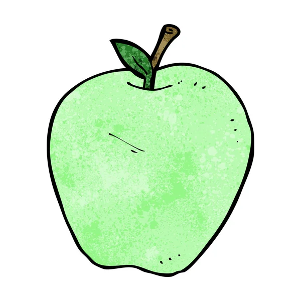 Cartoon apple — Stockvector