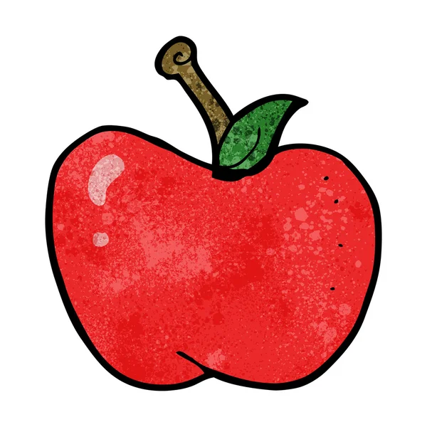 Cartoon apple — Stock vektor