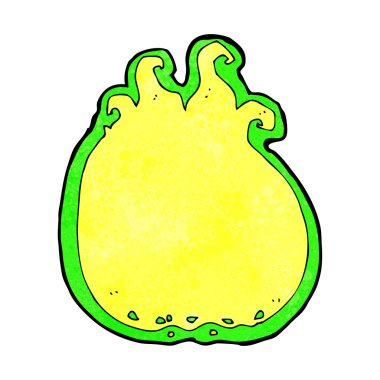 karikatür cadılar bayramı alev sınırı