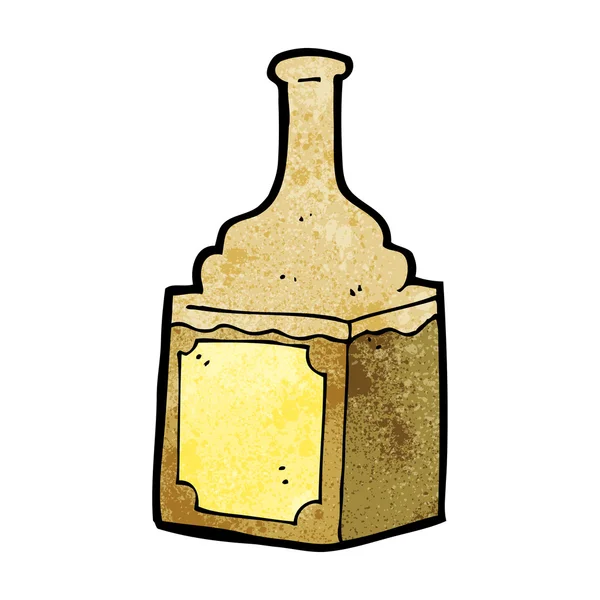 卡通威士忌酒瓶 — 图库矢量图片