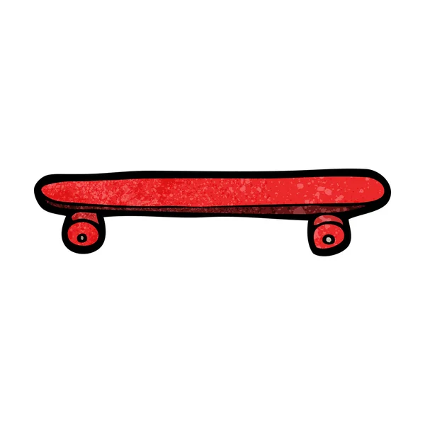 Zeichentrickskateboard — Stockvektor