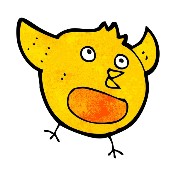 漫画幸せな鳥 — ストックベクタ