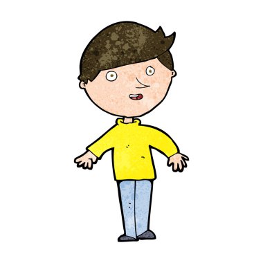 mutlu bir adam çizgi film