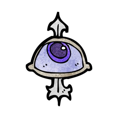 çizgi film göz simgesi