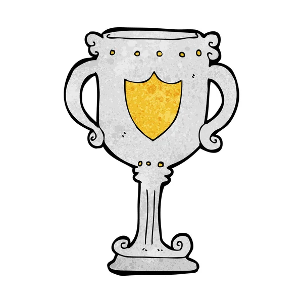 Cartoon trophy — Stock Vector